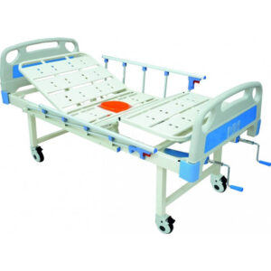 Comfort and Care Double Fowler Hospital Bed with Integrated Commode