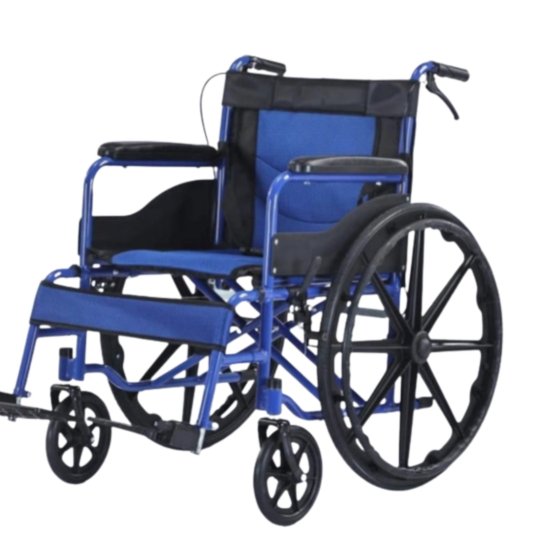 Smart Mobility: Foldable Wheelchair Featuring Attendant Brakes