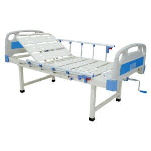 Versatile Semi Fowler Hospital Bed for Home Use with Adjustable Headrest and IV Stand